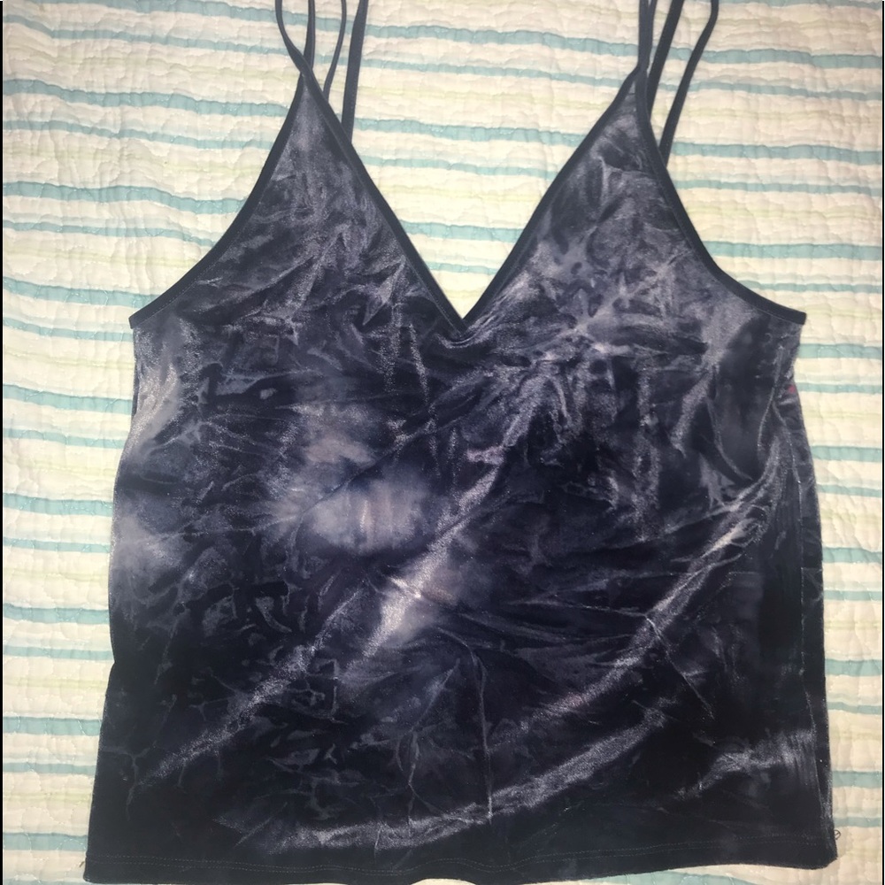 Blue Velvet Tank Top